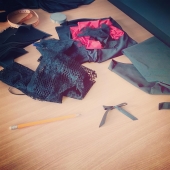 Skrawek naszej produkcji #lingerie #sexylingeries #moda #fashion #bieliznakoronkowa #production #creationprocess